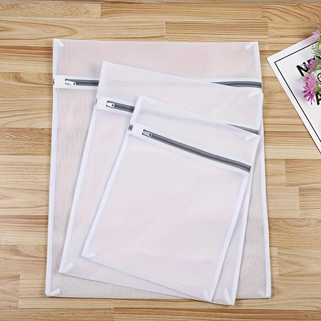 3pcs-Bra Underwear Products Zippered Mesh Laundry Bags Baskets Household Cleaning Tools Accessories Laundry Care