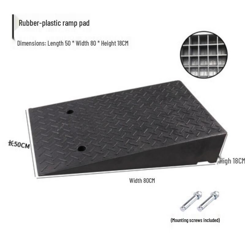 Rubber Curb Ramp Mat