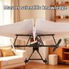 Kit DIY Avião de Papel RC, Módulo Elétrico de Avião com Controle Remoto com Estabilizador Giroscópico, Hélices Duplas, Conjunto de Componentes Lançadores de Aeronaves de Papel para