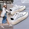 Small White Shoes Female 2023 Summer New Students All with Thick Soles Board Shoes Flat Casual Shoes ZY5820