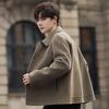 Men's Trendy High-End Cashmere Wool Double-Sided Jacket for Spring, Autumn, and Winter