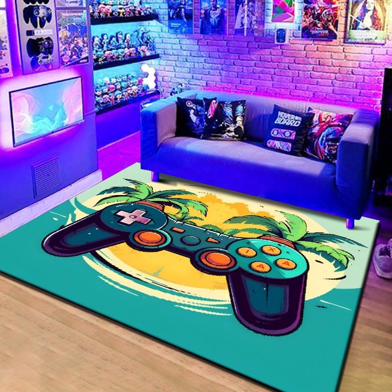 

Player Game Controller Large Area Rug Carpet for Living Room Bedroom Slip-resistant and Wear-resistant Soft Floor Mat Home Decor 40X60CM