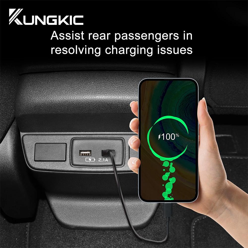 For Subaru WRX 2025 2025 2025 Base Sedan USB Charger 12V 2.1A Power Adapter Socket Mobile Phone Charge RHD LHD With Data Cable