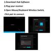 New USB Receiver Wireless Dongle Receiver USB Adapter for G913 G915 Keyboards