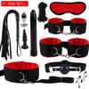 11-Piece Erotic Bondage Restraint Set - Nylon & Leather