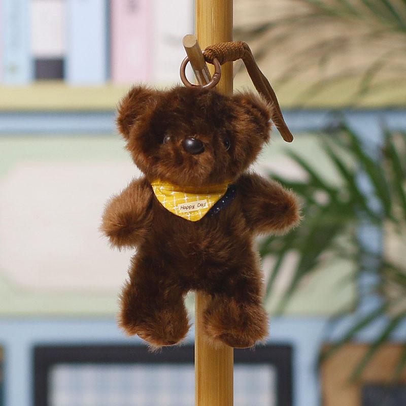 Portachiavi Peluche Animale Cartone Animato Elefante Panda Giocattolo Morbido Per Bambini E Collezionisti
