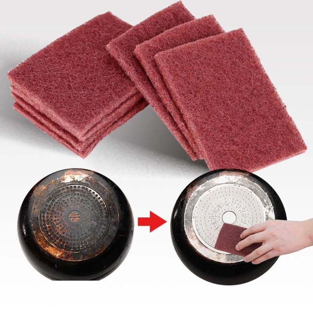Rust Removal Emery Scouring Pad Grinding Thickened Emery Scrubber Multi-function Polishing Emery Cleaning Cloth Home