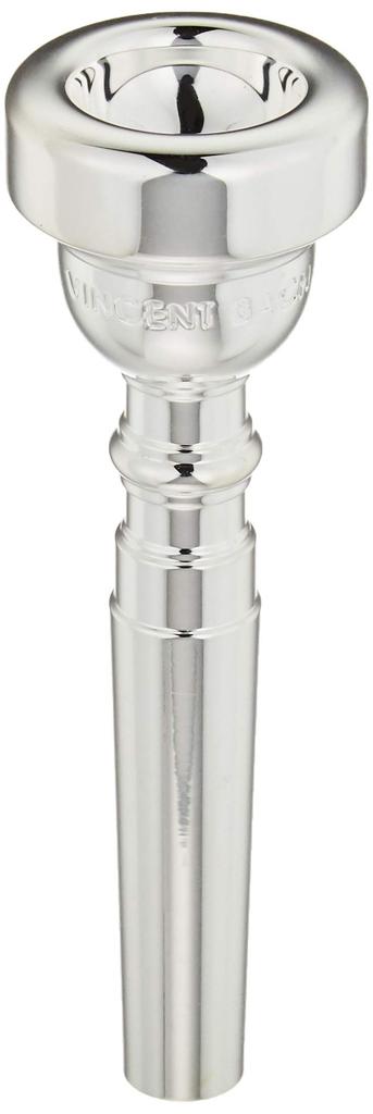 Bach Back Trumpet Mouthpiece [Symphonic] 1C2524 Silver Plated Finish S6511C5