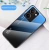 Gradient Tempered Glass Protect Case for Realme P3 Ultra P1 Speed Realme 14 Pro + 13 Pro Realme 11 Pro Glossy Cover