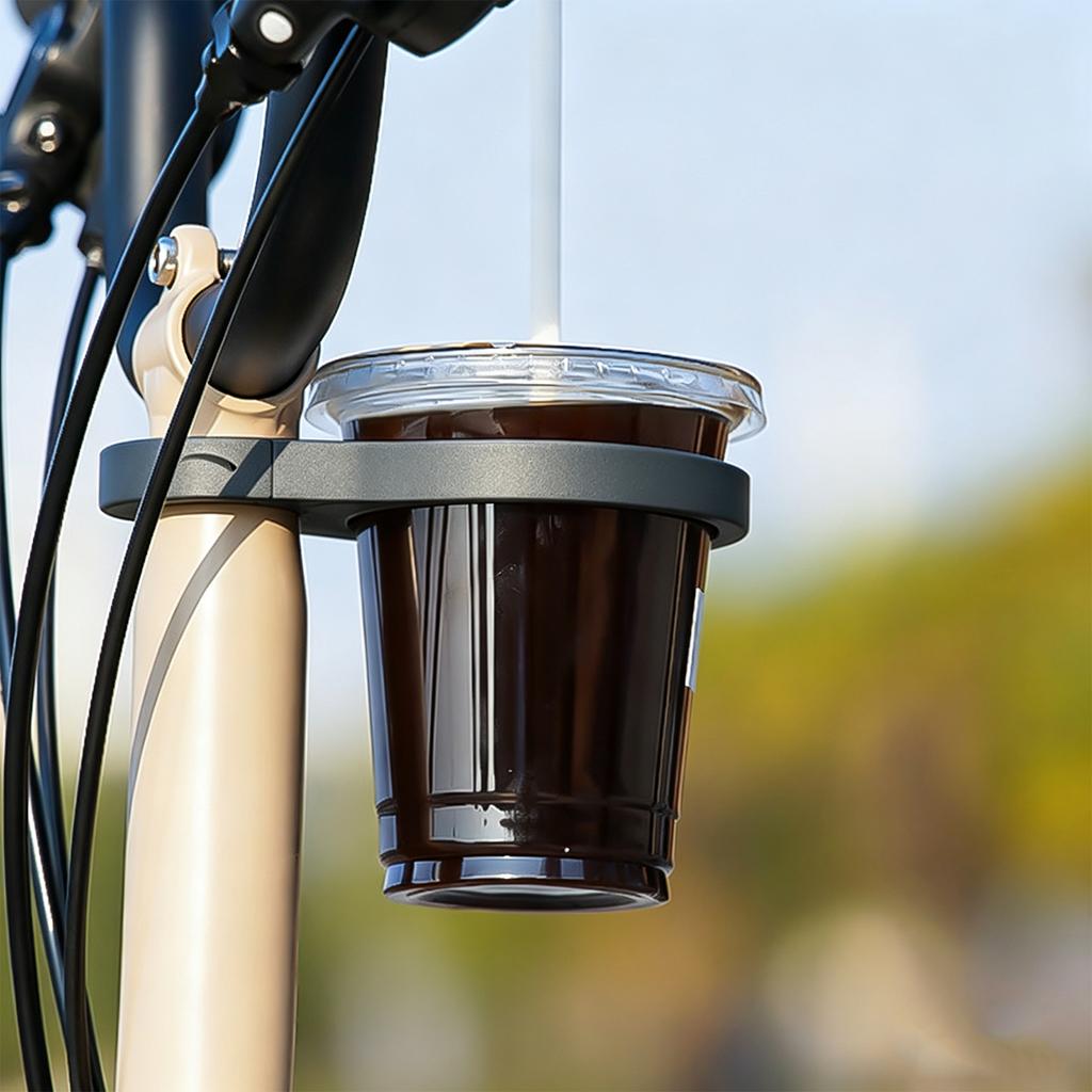 Support de Coupe de Guidon Libération Rapide Support de Tasse de Voyage pour Vélo Pliant Porte-Boisson pour Vélo Urbain pour Accessoires de Vélo Brompton