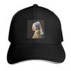 Vermeer Girl with the Pearl Earring Baseball Cap Hat Unisex Luxury Cute Thermal Visor Funny Hats Caps For Unisex Womens