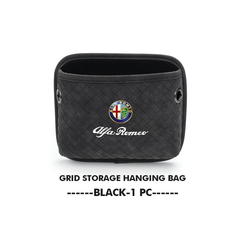 Car Door Hanging Bag Phone Storage Cup Holder Tidying Tool For Alfa Romeo Giulietta GT 159 147 156 Mito Brera Giulia Spider F1