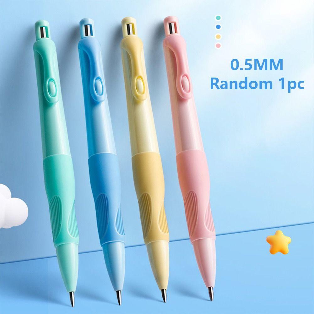 2B Lead Automatic Pencil 0.5/0.7/0.9/2.0mm Propelling Pencil Creative Movable Pencil  Students 0.5mm-Random 1PC
