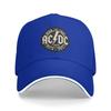 Vintage AC And DC Rock Band Logo Baseball Caps Snapback Baseball Hats Breathable Casual Casquette Outdoor Unisex
