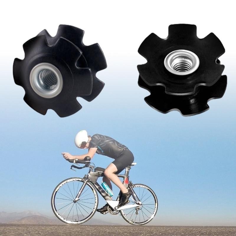 10Pcs Bicycles Headset Star Nut Mountain Bike Fangled Nut Front Fork Mount Cores Fastening Bolts Easy to Install