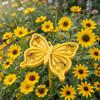 Motyl i Karmnik ze Stojakiem - Mała Miska do Podlewania Ogrodu, 23g