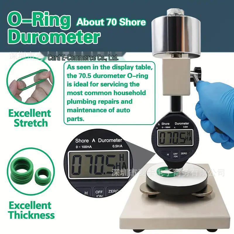 595-Piece Nitrile O-Ring Kit for Car Air Conditioning Compressor Sealing