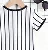 Ensemble 2 pièces pour tout-petits garçons, style baseball cool avec impression 65, Vêtements décontractés rayés d'été pour enfants, Parfait pour les jeux et l'extérieur