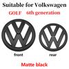 2026 Hot Car Front Grille Rear Trunk Emblem Lid Cover Logo Sticker Badge Decoration Accessories For Volkswagen VW Golf 6 MK6 2009-2012 ES1