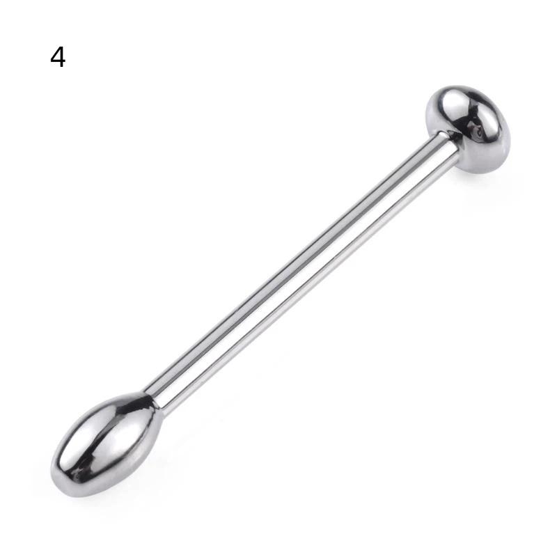 Stainless Steel Horse Eye Urethral Plug Penis Headers Masturbator Metal Urethral Catheter Male Adult SM Urethran Dilators