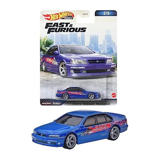 Hot Wheels Fast and Furious - Nissan Maxima 1999 года [от 3 лет] HKD23