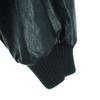 Java Long Sleeve Faux Leather Rib Blouson L Black Men's Used