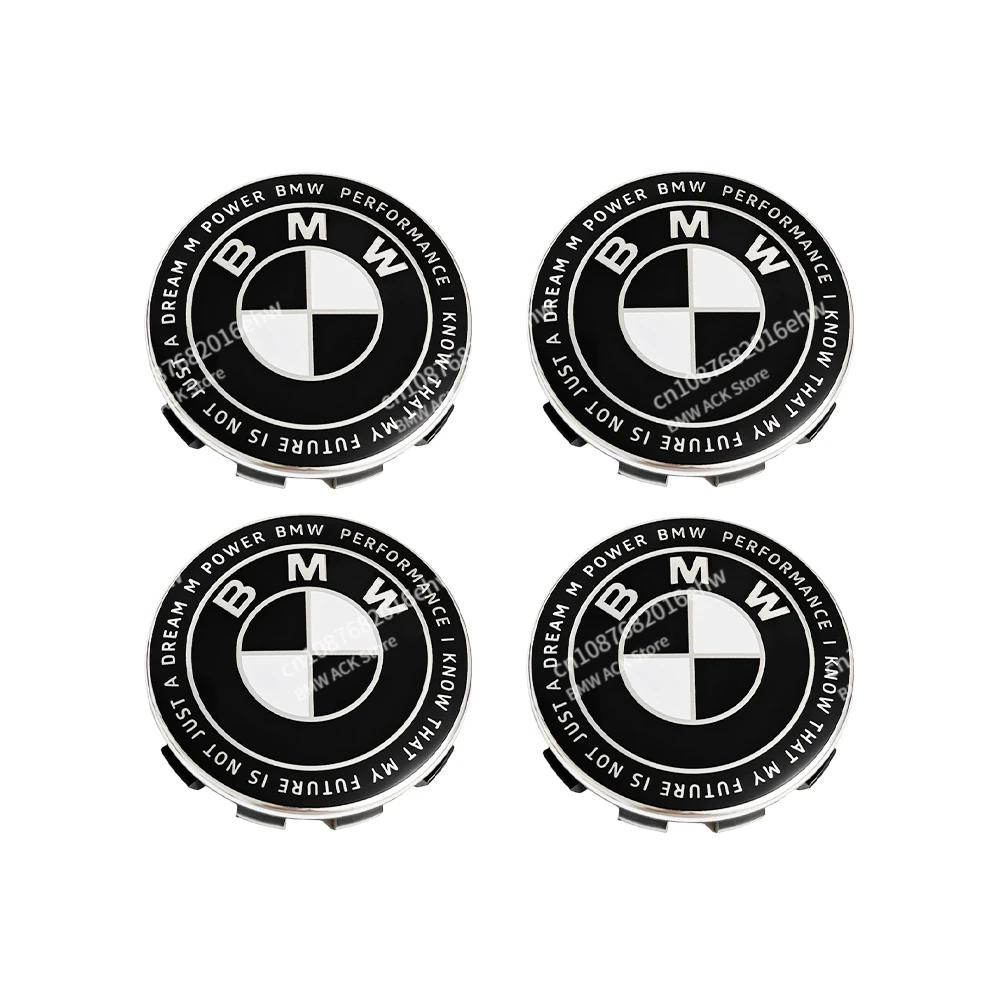 TZSW5 4pcs Car Wheel Center Caps 56mm/68mm Diameter for BMW
