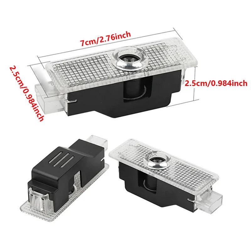 2/4 LED Door Projector Lights for BMW E36 F20 E46 E39 E38 E90 E53 X3 X5 X6 M2 M Car Welcome Logo Light Projector