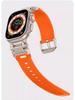 Compatible Silicone Explorer Band for Apple Watch Series 8, 9, and Ultra Models