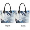  Watercolor Eagle Pattern Tote Bag Large Casual Shoulder Handbag for Daily Use