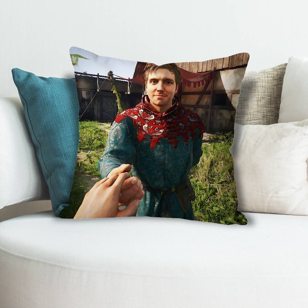 KKingdom Come DDeliverance Pillow Cases for Bedroom Living Room Sofa Home Decor Polyester Cushion Cover with Zipper
