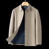 MONTAGUT Men's Snap-Button Lapel Jacket
