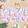 1pc Unicorn Beach Towel Quick-drying Super Absorbent Suitable for Swimming Beach Pool Gym Summer Gift for Friends And Families