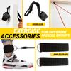 11Pcs/Set Pull Rope Resistance Bands Portable Fitness Equipment Ankle Strap Chest Expander Elastic Exercise Band