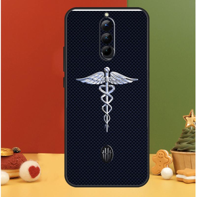 Emergency Medical Star of Life Case For ZTE Nubia Red Magic 8 8S 9 Pro Plus RedMagic 5G 5S 6R 6S 7S 6 7 Pro Back Cover
