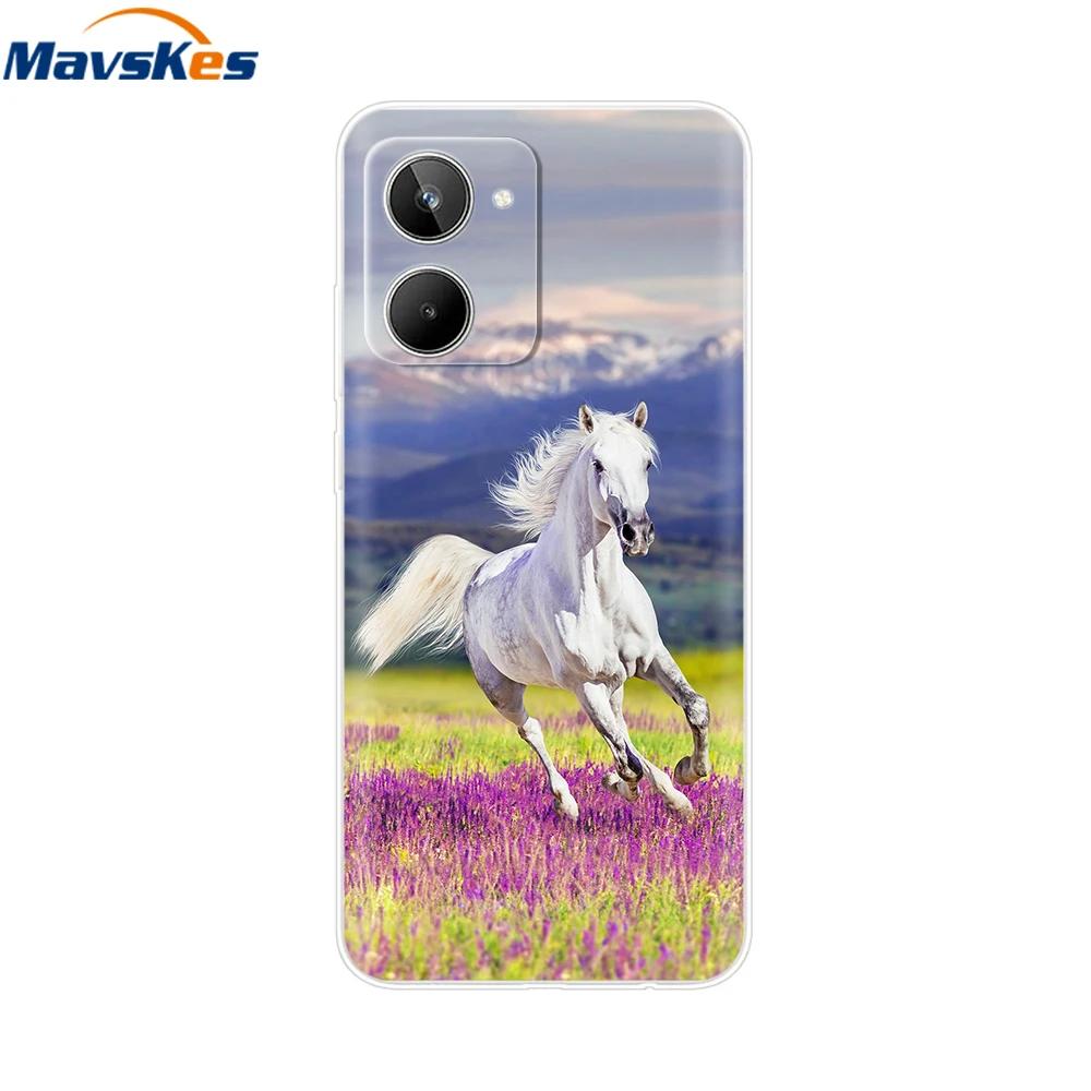 Mobile Phone Bag Case For Realme 10 4G Case For Realme 10 Pro Cover Soft Silicone Bumper For OPPO Realme 10 Realme10 Pro Plus