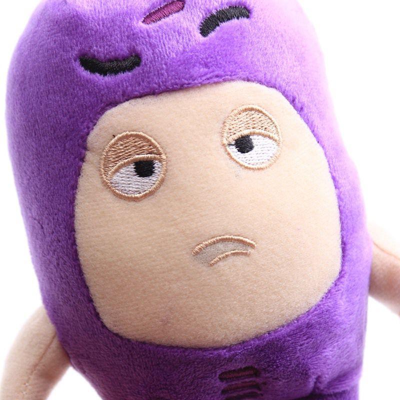 Oddbods 18cm Plush Soft Cuddly Toy Newt Bubbles Pogo Zee Jeff Fuse Slick Plush