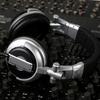 Headset HeadMounted Hifi Rotating Foldable Studio Monitor Headphones for VR Room Recording Gaming(Silver )