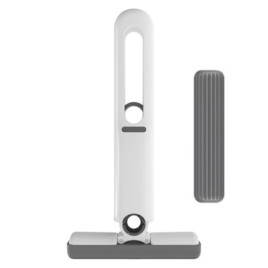 

Маленькая настольная швабра, самовыдавливающая конструкция, складная, компактная, портативная, многофункциональная, настольная, ручная швабра, инструмент для уборки белый