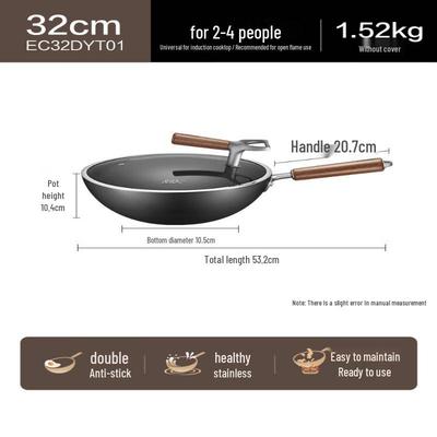 SUPOR Titanium Alloy Non-Stick Wok