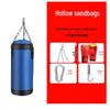 TLXT Unfilled Heavy Punching Bag with Hanging Chain Kit