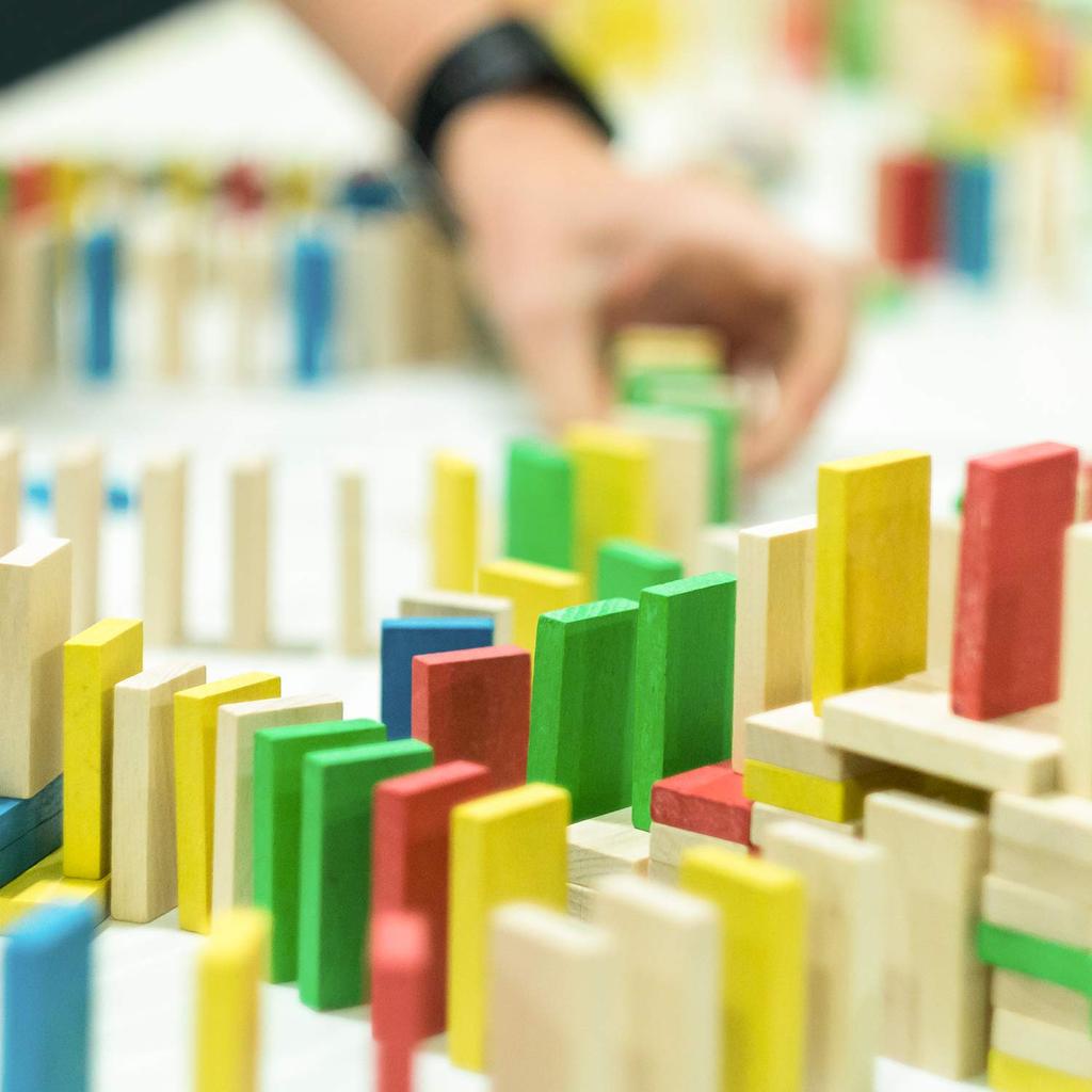 Calmado 360pcs Pierres Domino Dominos en Bois Domino Family Edition Ensemble Sac Livret - / + +