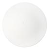 MayRecords Turntable Record Mat for Turntables and Record 3mm Mat, 12-inch Mat, Anti-Vibration Players, Anti-Static, (White)