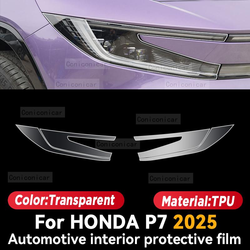 For HONDA P7 2025 Car Interior Center Console Instrument Dashboard Protective Film Anti-scratch Sticker Accessories