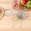 Stainless Steel Slotted Spoon and Sieve for Soy Milk, Juice, Medicine, and Flour