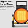 220V 3000W Heater Industrial Electric Heater Air Blower Garage Space Heating Equipment Adjustable