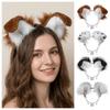 Furry Gothic Headband Animal Lolita Ears Headwear Practical Cosplay Headband  Children