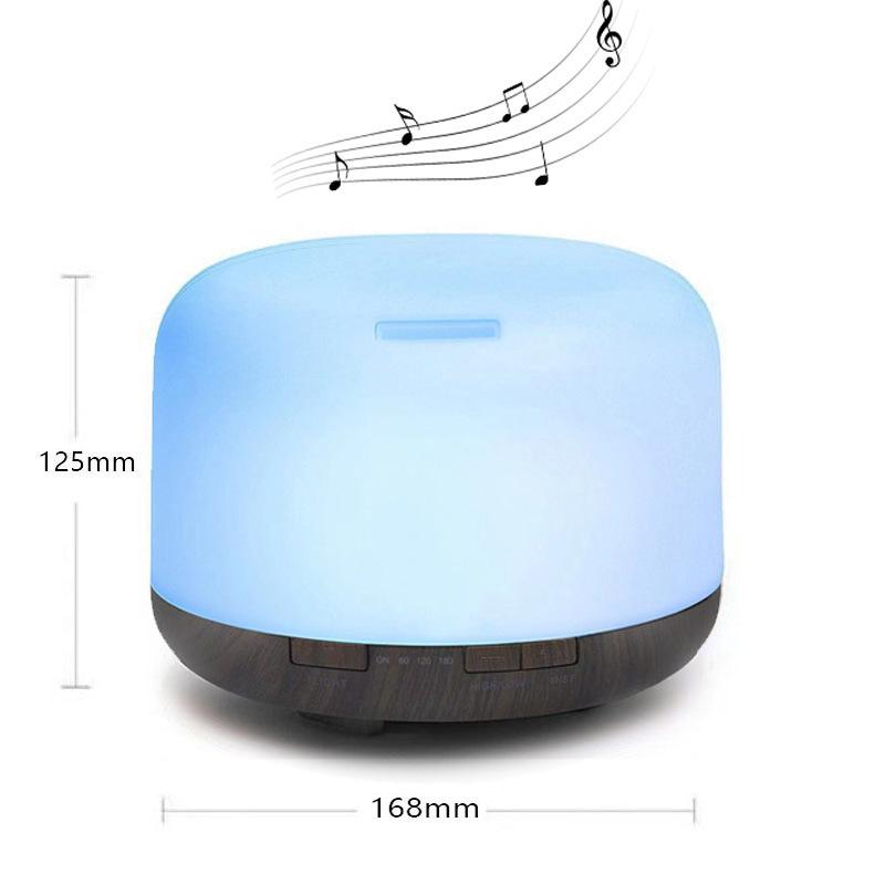 "MUJI Ultrasonic Humidifier: 500ml Aromatherapy, USB-Powered, High Fog Capacity Home Appliance"