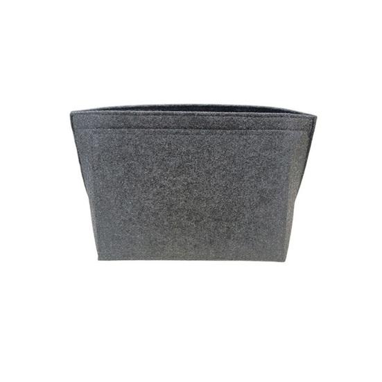 Органайзер-вставка для сумочки из войлока, многосекционный, органайзер для сумочки, вставка в сумку с карманом на молнии, организует вашу сумочку для женщин S