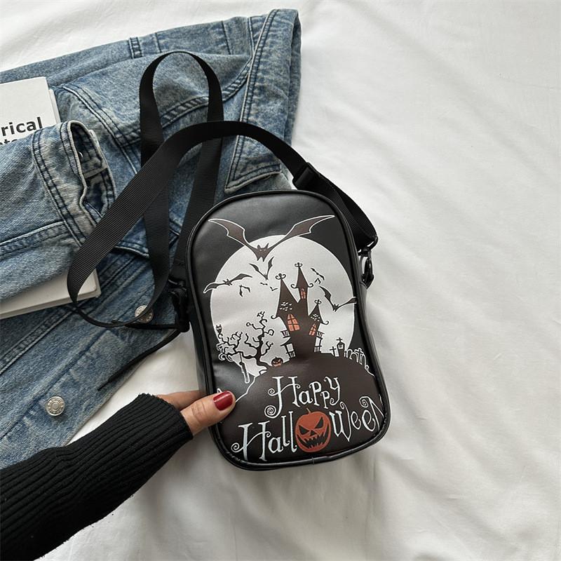 Fashionable Cartoon Womens Shoulder Bag Chic Spring New Small Square Crossbody Bag StyleA